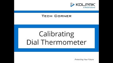 Calibrating Dial Thermometer