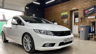 Классный Цивик с классным автозвуком🤘 Аудиосистема за 58460 рублей в Honda Civic / Хонда Цивик