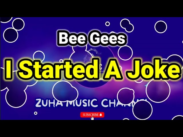 I Started A Joke - Bee Gees | ZMC Karaoke class=