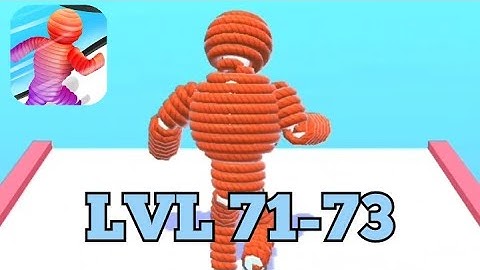 Rope-Man Run - Gameplay Walkthrough (Level 71-73)