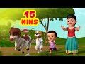 எங்க ஸ்கூல்தானே லீவு விட்டாச்சு | Tamil Rhymes for Children | Infobells