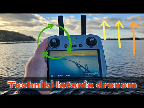 Techniki latania dronem