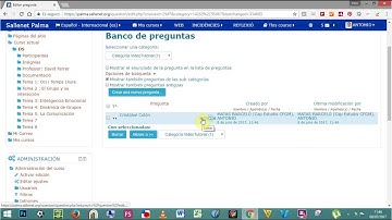 Crear y configurar preguntas de Verdadero o Falso en Sallenet. Plataforma Moodle.