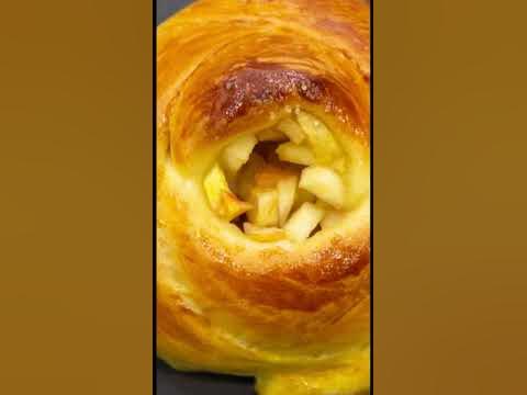 Булочка розочка #этопросто #выпечка #кулинария #cooking #food #recipe # ...