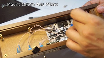 DIY Nixie Clock IN-14/IN-8 in Wooden case for Divergence Meter Mini