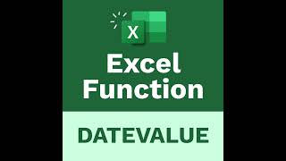 The Learnit Minute - DATEVALUE Function #Excel #Shorts screenshot 5
