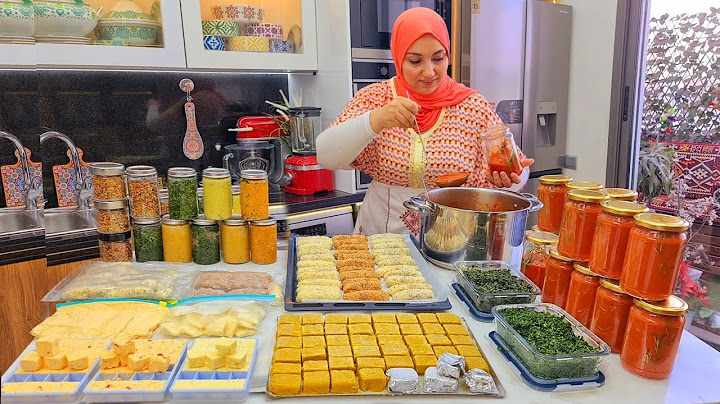 أكيد اتحتاجوها تحضيرات رمضان 2025 مهمة كوزينة جديدة صلصة مركز طماطم طريقة الإحتفاظ البقدونس  كنور…