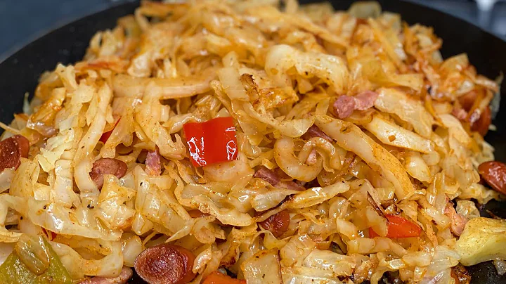 Quick and Easy Fried Cabbage || TERRI-ANNS KITCHEN