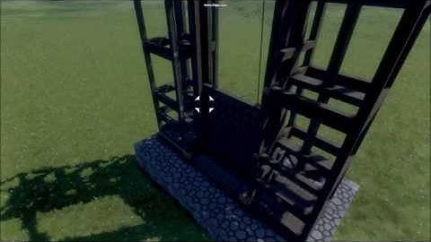 Medieval Engineers Gear Gate In Use