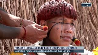 Conheça o Kuarup: ritual de despedida dos povos indígenas no Parque do Xingu | SBT Brasil (23/09/23)