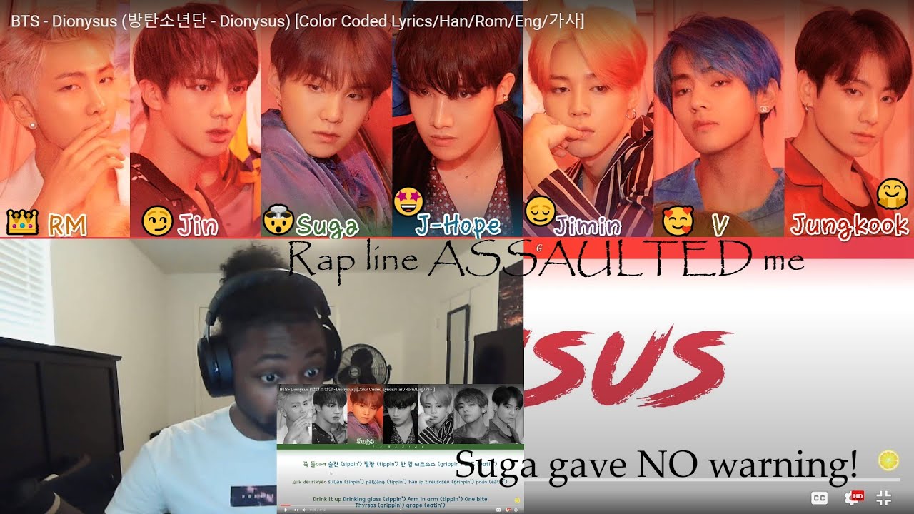 перевод bts dionysus