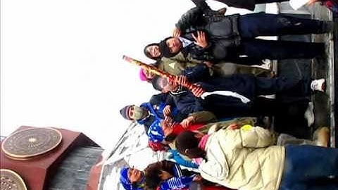 Đón tết 2011 Cột Cờ Lũng Cú Hà Giang