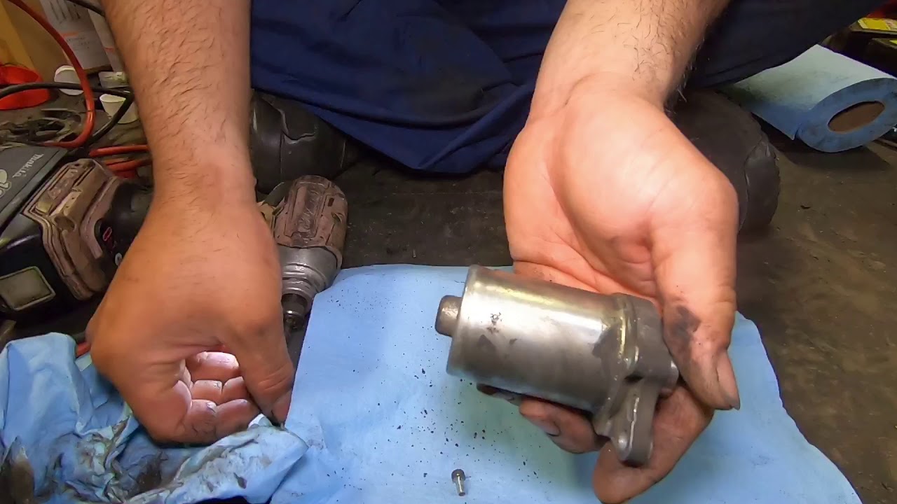 ジャイロキャノピー2サイクルのセルモーターが壊れたから分解してみた