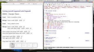 OrgMode E04S02: Timers