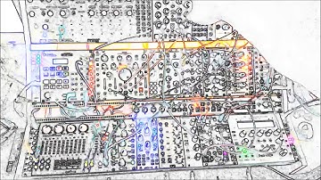 Short Techno imprint // Quick patch with the Jomox ModBase, Xaoc Odessa, TipTop Z-DSP // Basic rythm