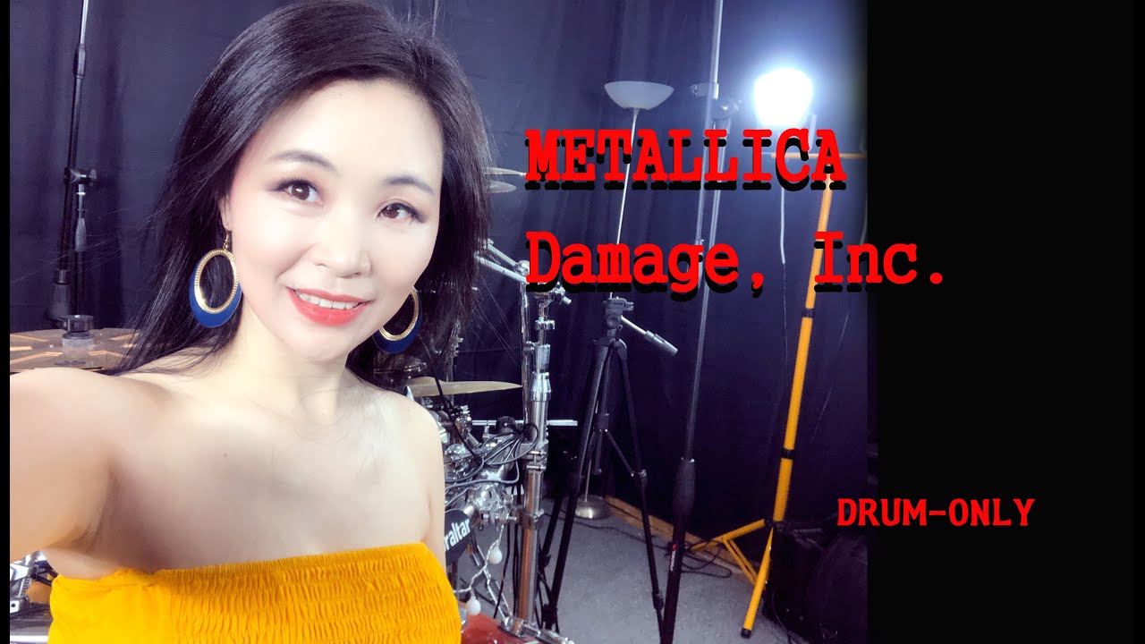 Metallica -Damage, Inc. Drum-only (cover by Ami Kim)(#100-2)