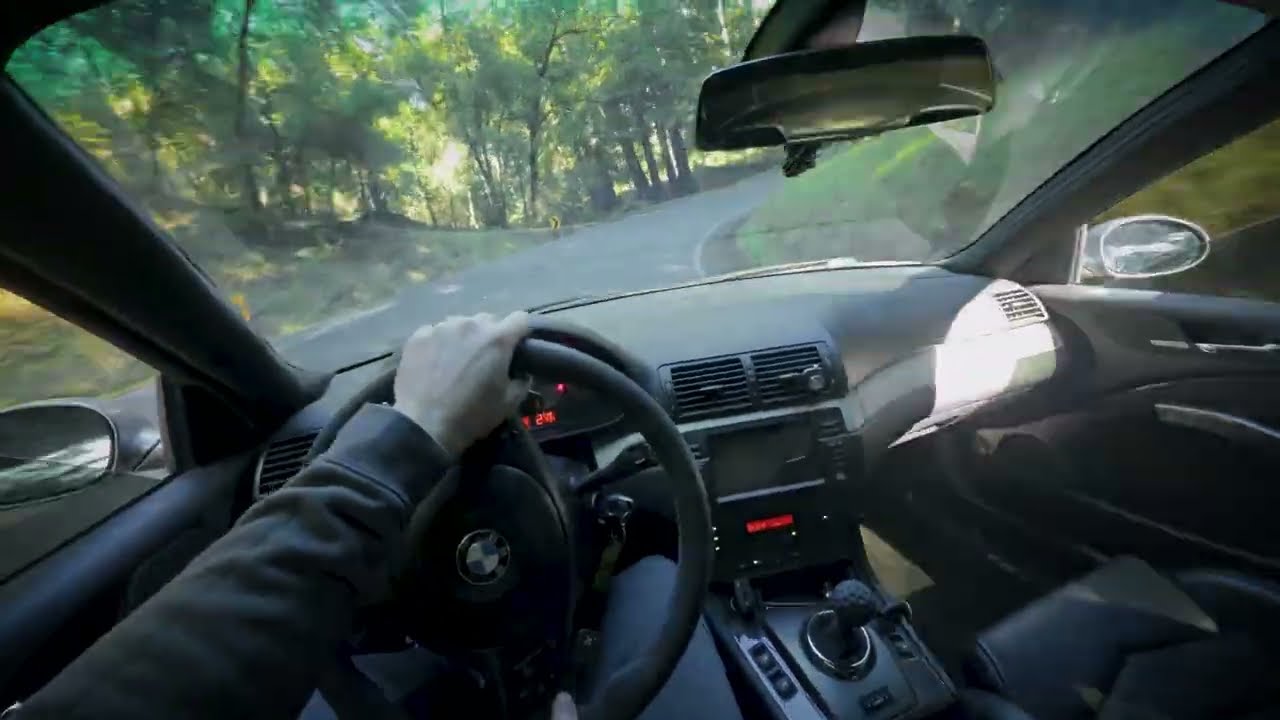 Coastal to Mountain POV Drive | BMW E46 M3