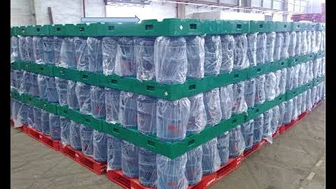 New solutions for 5 gallons /19 L bottled water packing  - Water bottles load and unload ideas