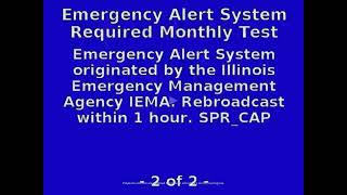 EAS Required Monthly Test on Xfinity TV Mock (4/5/2022)