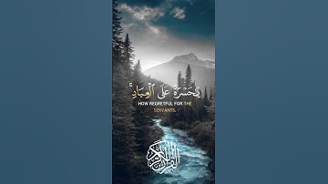 ياحسرة على العباد💔|تلاوة خاشعة🍂
