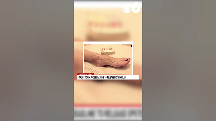 Deadline to release the Epstein files