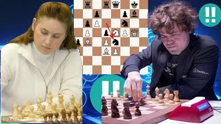 Judit Polgar vs Magnus Carlsen chess game 19