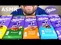 ASMR MILKA CHOCOLATE BARS PARTY MUKBANG (EATING SOUNDS) EATING SHOW