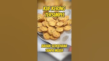 Thumbnail of The simplest dry cake and simple ingredients without a mixer #cooking #food #drycakes