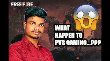 WHY PVS GAMING TERMINATED😭😭😭