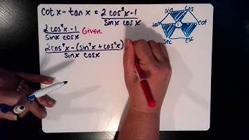 (2 cos^2(x)-1)/(sin(x)cos(x))=cot(x)-tan(x) -- A Different Approach!