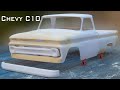 3D Printed 10th Chevrolet C10 1962 part1/how to design printable model in SketchUp/ Scale Addiction