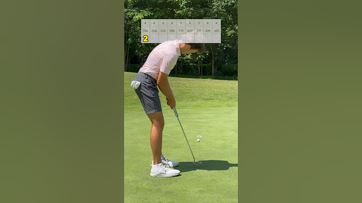 9 Holes But Making The Cup Smaller! (Part 1/2) #golf #shorts