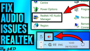 Realtek HD Audio Manager Windows 10 not showing【FIXED】