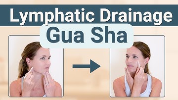 Een correcte Gua Sha lymfedrainage routine