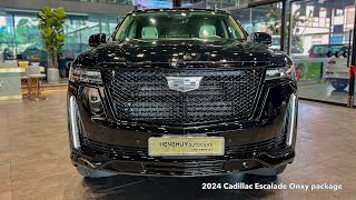 2024 Cadillac Escalade Esv Sport Platnum Onyx Package Review