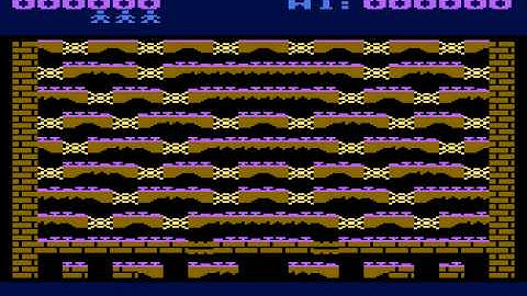 Atari 8-bit Dan Strikes Back (English Software) - hidden message