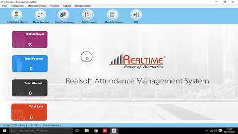 Data Taking from Pen Drive and making Report in Attendance Tracker 11.7