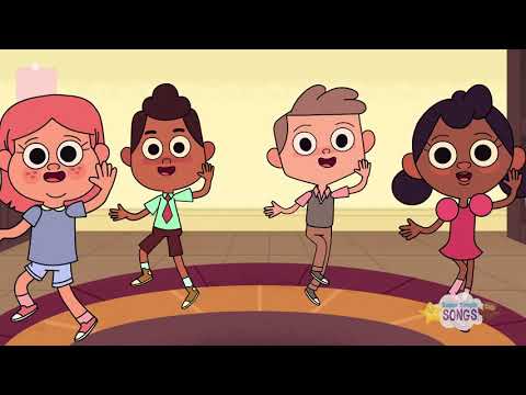 Best Warm Up Song Every for kids Body In Everybody Out  Super Simple Songs