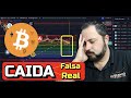 🥵 Bitcoin ➤ ¿Esta BAJADA es Real o Falsa? + Noticias + Altcoins !!