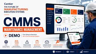 Cantier MES X.0: CMMS Maintenance Management Demo