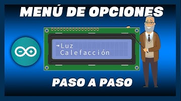 Como crear un menu lcd con arduino desde 0 (MUY FÁCIL)😉