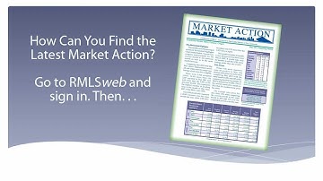 Understanding RMLS™ Market Action