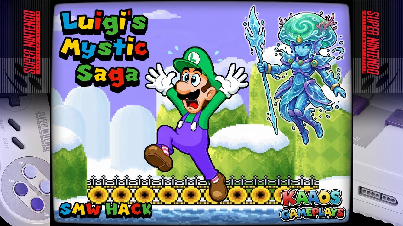 Luigi's Mystic Saga (SMW Hack) | Full Gameplay 