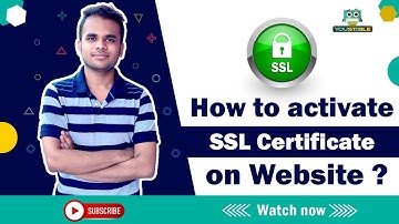 How to activate SSL Certificate on Website ? | YouStable