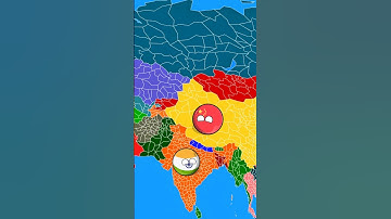 USA Attack India part 1#countryballs#countryballanimation #nutshell #ww3 #war