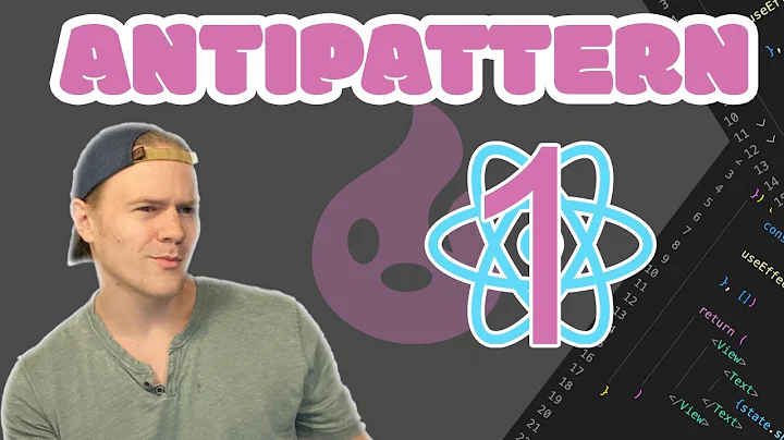React Antipatterns #1: useEffect optional prop initialization