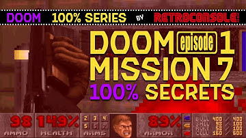 Doom 1 - Episode 1, Mission 7 - Secrets 100% [MS-DOS, 1993]