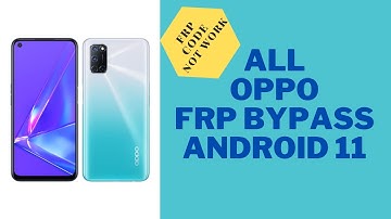 All Oppo Android 11 FRP Bypass | Oppo A52 Google Account Bypass Without Computer