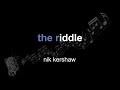 Nik Kershaw The Riddle Lyrics Paroles Letra mp3