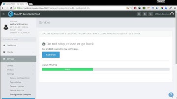 GameCP XV Game Control Panel: How-to Install a CS:GO Server